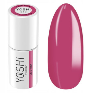 Yoshi Pro lakier hybrydowy 313 Purpurowa róża 6ml