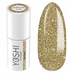 Yoshi Pro lakier hybrydowy 415 Złoty połysk 6ml
