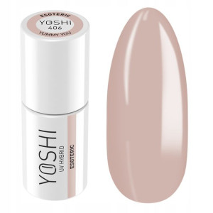 Yoshi Pro lakier hybrydowy 406 Beżowy z różem 6ml