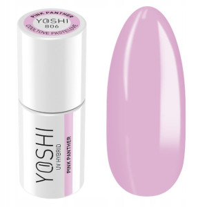 Yoshi lakier hybrydowy 806 Pastelowy róż 6ml Pro