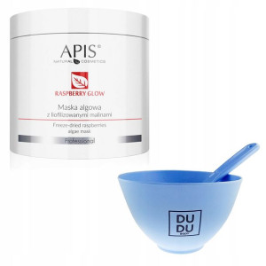 APIS Raspberry Maska algowa z malinami miseczka