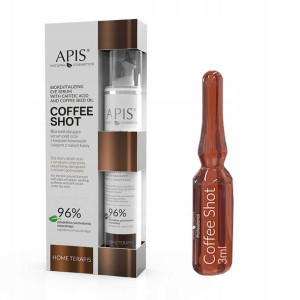 Apis Coffee Kawowy zestaw ampułka serum pod oczy