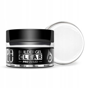 Palu BUILDER GEL Twardy żel budujący CLEAR 30g