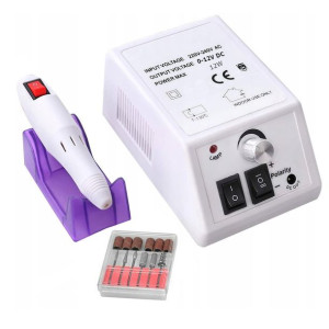 Frezarka paznokci Manicure Pedicure frezy BIAŁA