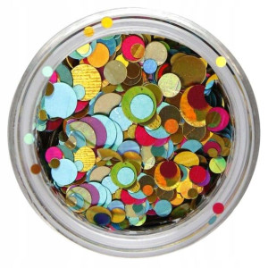 Claresa Confetti 2 Mix okrągłe elementy do zdobień