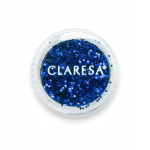 Claresa Disco Dark Blue pyłek do zdobień paznokci