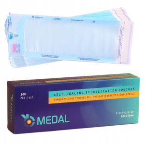 MEDAL torebki do sterylizacji W AUTOKLAWIE 90x230