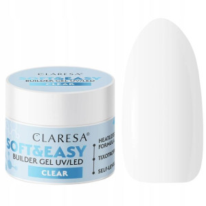 Claresa Żel budujący Bezbarwny Samopoziomujący 45g