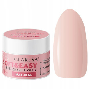 Claresa Żel budujący SOFT EASY NATURAL Beżowy 12g