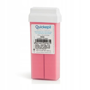 Quickepil różany wosk do depilacji rolka wkład 110