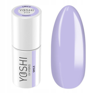 Yoshi lakier Hybryda UV Happy 717 Fioletowy 6ml
