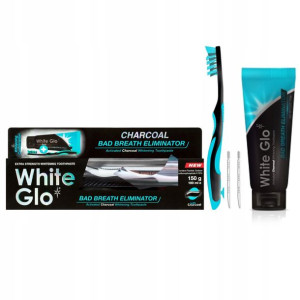 White Glo Pasta z Węglem usuwa nieprzyjemny Zapach
