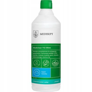 MEDICLEAN MC112 Emulsja samopołyskowa do podłóg 1L