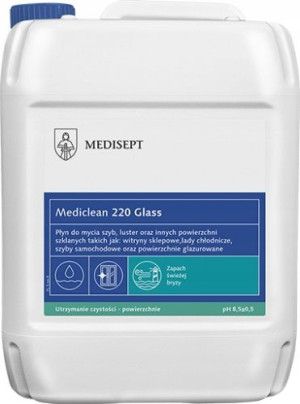 Mediclean MC 220 Glass Płyn do mycia szyb i luster