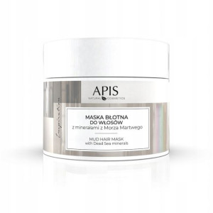 APIS Maska błotna do włosów minerałami Morza 200ml