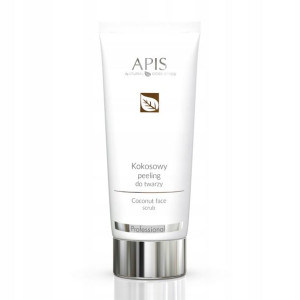 APIS Kokosowy peeling do twarzy oczyszcza wygładza