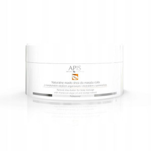 APIS Orange naturalne masło shea do masażu ciała