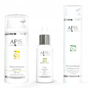 APIS KWAS Ferulowy 40% Krem SPF30 plamy zmarszczki