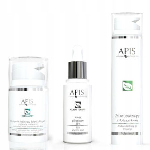 APIS KWAS Glikolowy 35% eksfoliacja żel Dermasoft