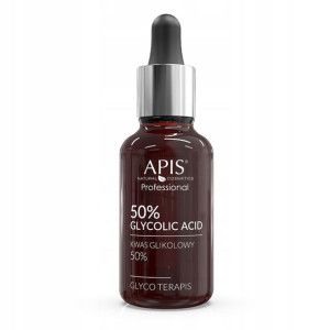 APIS KWAS Glikolowy 50% eksfoliacja tłusta blizny