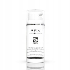 APIS Detox detoksykujące serum do twarzy z węglem