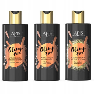 APIS Olimp Fire Zestaw krem do rąk olejek balsam