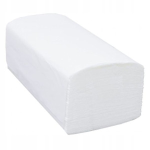Ręcznik Papierowy ZZ biały składany 100% celuloza
