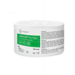 MEDISEPT DRY WIPES ściereczki do nasączania WKŁAD