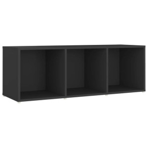 Szafka pod TV, szara, 107x35x37 cm, płyta wiórowa