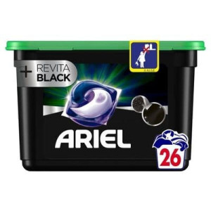 Ariel All In 1 Pods +Revita Black, kapsułki do prania, 26 szt.
