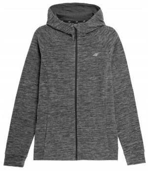 Damski Polar Z Kapturem 4f Ss23 Flef050 24m Xl