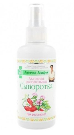 Aktywne serum na porost włosów  Apteczka Agafii.