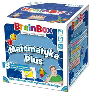 Rebel Gra Brainbox Matematyka Plus Druga Edycja