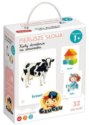 Czuczu Karty Obrazkowe Na Sznurku Pierwsze Słowa