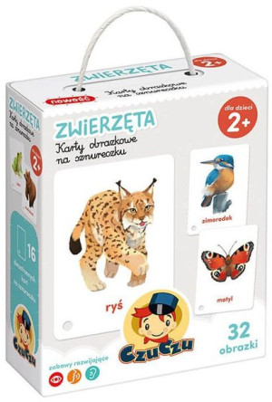 Czuczu Karty Obrazkowe Na Sznurku Zwierzęta