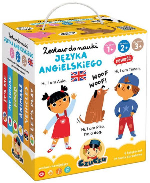 Czuczu Zestaw Do Nauki Języka Angielskiego 1,2,3+