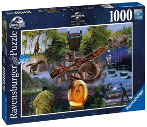 Ravensburger Puzzle 2D 1000 elementów: Jurassic Park  17147