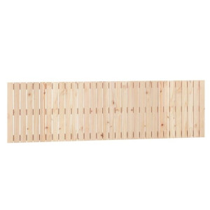 Wezgłowie łóżka, 204x3x60 cm, lite drewno sosnowe