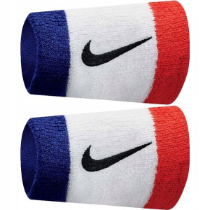 Frotki Na Nadgarstek Nike Szerokie Swoosh Niebiesk