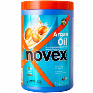 Novex Argan Oil maska regeneruje włosy zniszczone