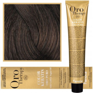 Fanola Oro Therapy Color Keratin Oro Puro 4,0