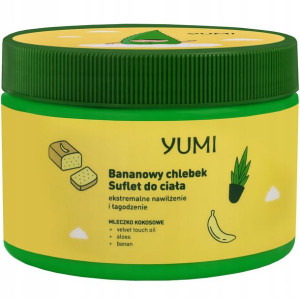 Yumi Bananowy chlebek krem suflet do ciała 300ml