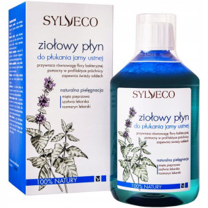 Sylveco Ziołowy płyn do płukania jamy ustnej 500ml