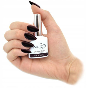 INDIGO Gel Polish lakier hybrydowy 7ml BLACK IVORY