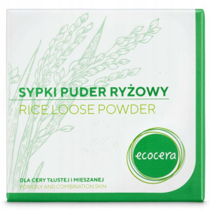 Ecocera puder ryżowy matowe wykończenie