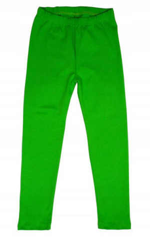 Legginsy getry leginsy bawełniane 152 zielone