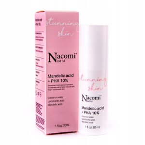 Serum peelingujące NACOMI Kwas Migdałowy PHA 10%