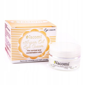 Naturalny krem pod oczy NACOMI z olejem arganowym