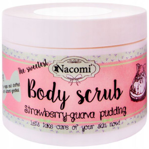Nacomi Peeling truskawkowy z olejkiem arganowym