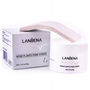 Plastry na zaskórniki Lanbena Nose Strips Emulsja